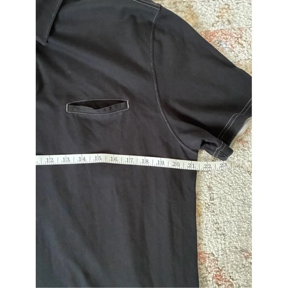 Old Money Banana Republic Luxury Touch Polo Contrast Stitching Size L